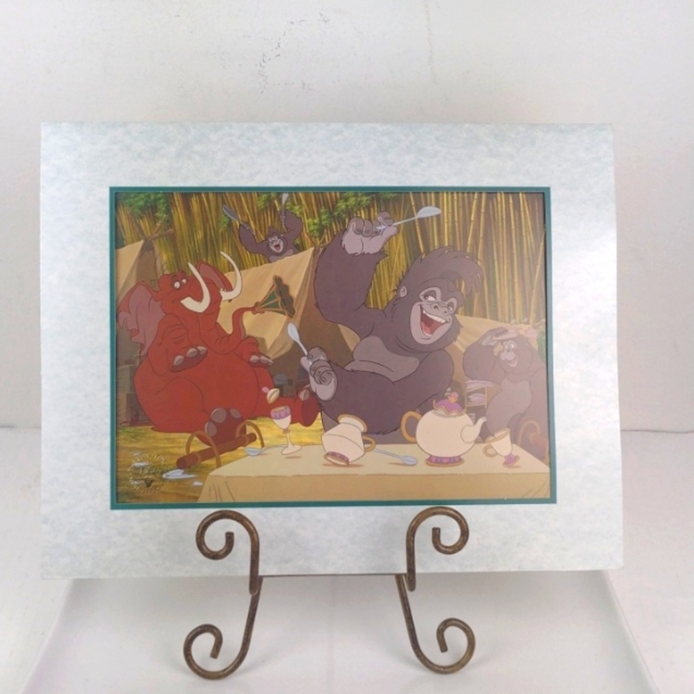 🌻3 For $15 Disney's 2000 Tarzan Commemorative Lithograph Matted Original Sleeve